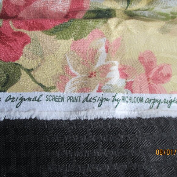 ORIGINAL SCREEN PRINT DESIGN BY RICHLOOM/56X38 INCHES/NEW - Picture 3 of 4